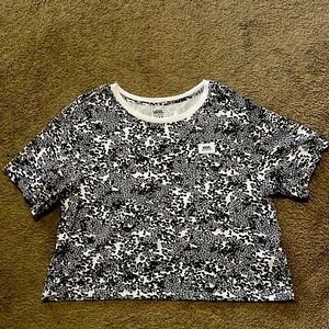 Authentic Vans Animal Print Crop Top